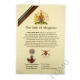 The Light infantry Oath Of Allegiance Certificate
